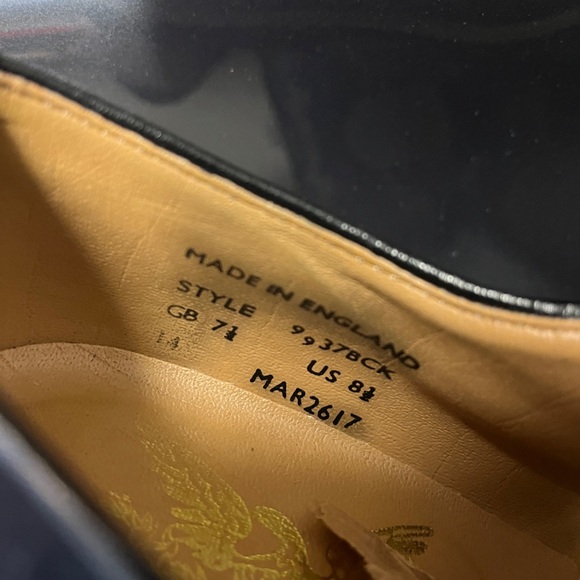 Mark Mcnairy shoes in men size 8.5, made in England - Picture 4 of 8